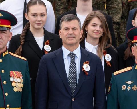 Поздравление и.о. ректора Президентской академии Алексея Комиссарова с Днем Победы