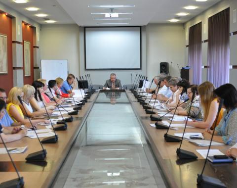 В Академии состоялось первое заседание Президиума Ассоциации выпускников