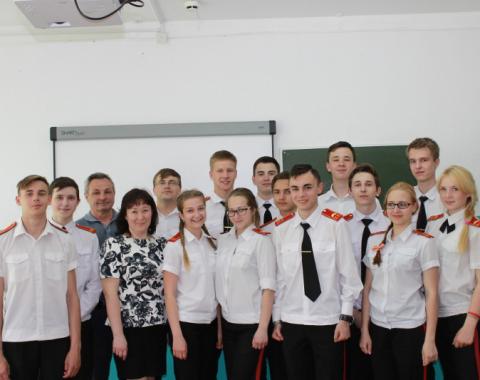 Преподаватели Академии завершили учебный год в Барнаульском кадетском корпусе