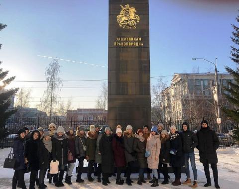Первокурсники Академии посетили музей ГУ МВД