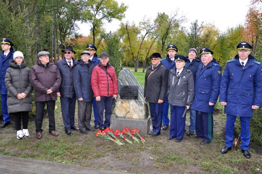 Преподаватель Академии побывал на открытии Мемориального камня в память о работниках прокуратуры, участвовавших в войне