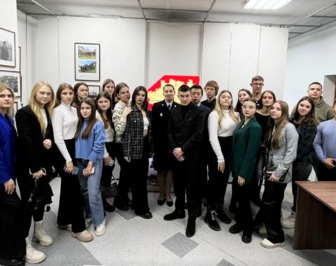 Студенты академии посетили музей Главного управления Министерства внутренних дел РФ