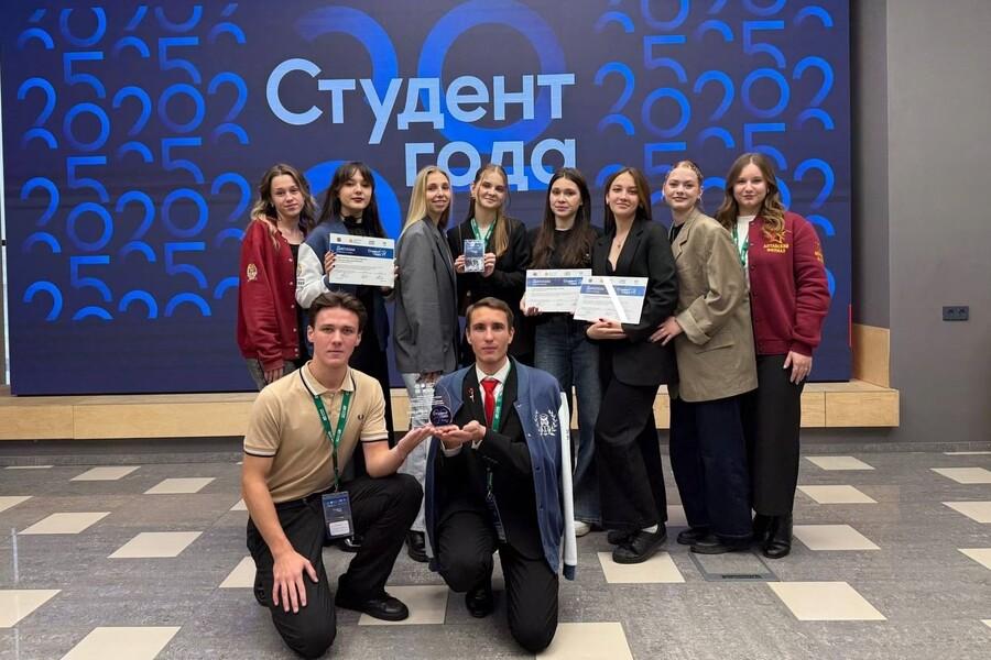 Студенты Академии – победители регионального этапа «Студент года – 2025»