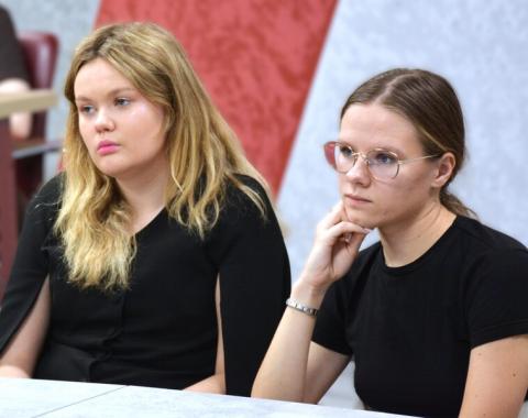 Вдохновение от профессионала: встреча студентов с Валерием Шкварковским