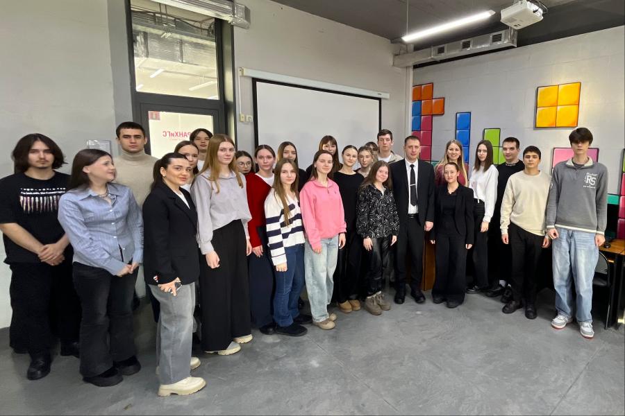 «Диалог о Мужестве» проведен для студентов – юристов в преддверье Дня Защитника Отечества