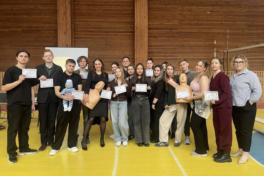 Будущие управленцы освоили навыки первой помощи