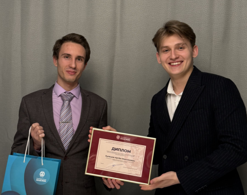 Студент Алтайского филиала – победитель в защите межфилиальных проектов Студенческого научного общества Президентской академии