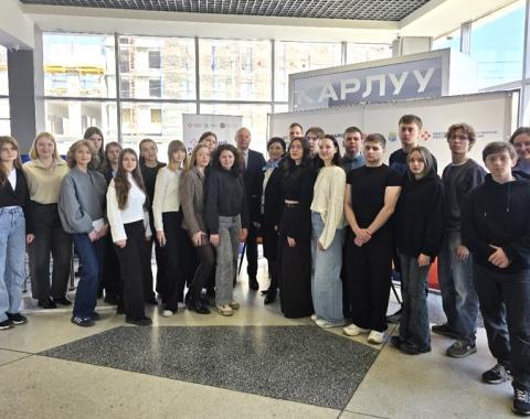 Будущие управленцы посетили Всероссийскую ярмарку трудоустройства