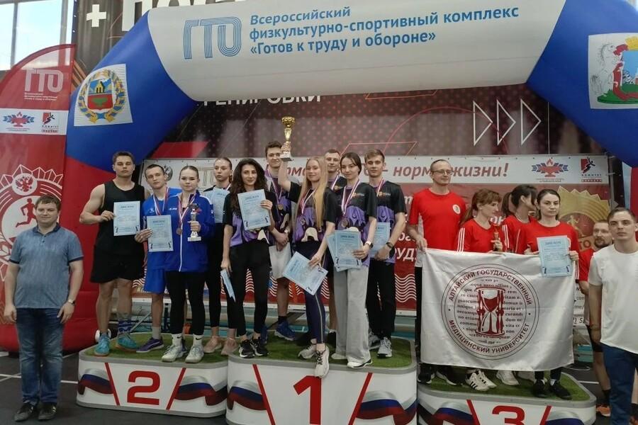 Студенты Академии заняли первое место в Фестивале ГТО