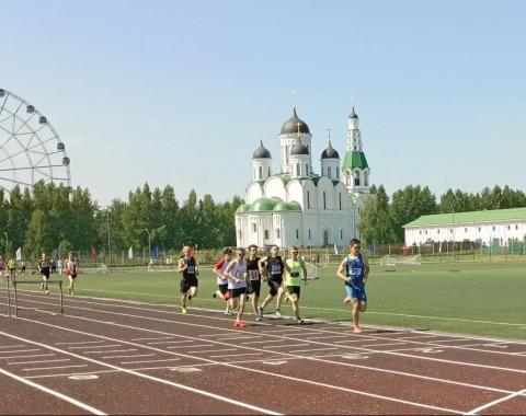 Спортсмены Академии выступили на соревнованиях по легкой атлетике